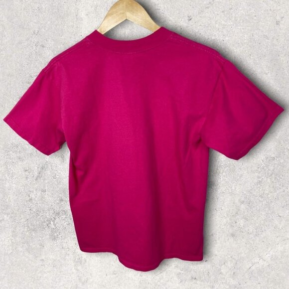 Vintage Walt Disney World Minnie Mouse Tee Pink Size Small T-Shirt Crew Neck S - Picture 2 of 10